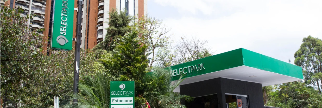 Entrada de uma unidade SelectPark