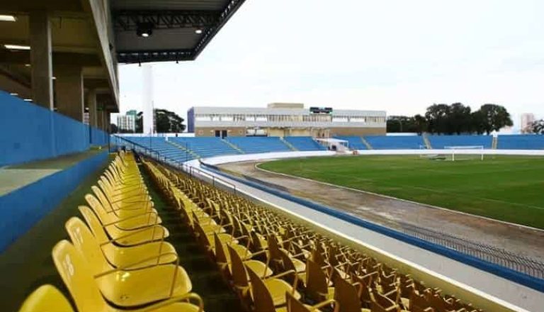 Arquibancada do time de futebol de São José Esporte Clube